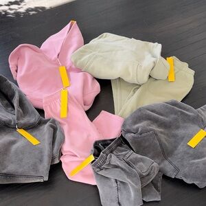 Colorful Hoodie and Sweatpants Set